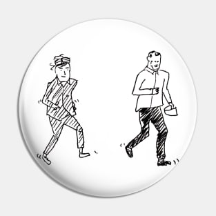 run, run ,run – james acaster and alex horne Pin