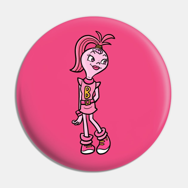 Booey Bubblehead Pin by Pickledjo