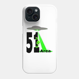 Area 51 Alien Phone Case