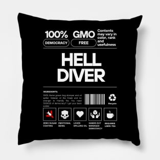Helldiver ingredients Pillow