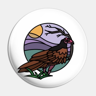 Turkey Vulture Pin