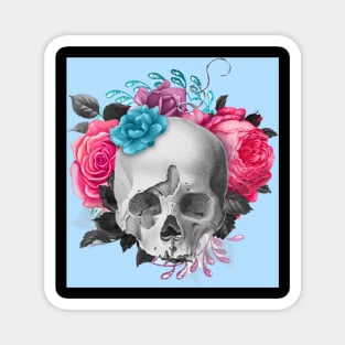 Blooming Skull Magnet