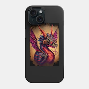 Psychedelic Dragon Phone Case