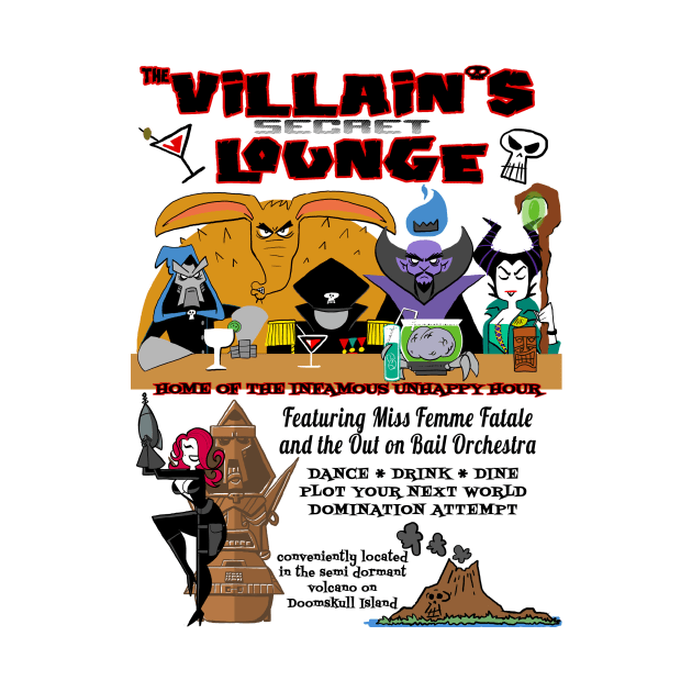 Villain's Secret Lounge by Tom Krohne