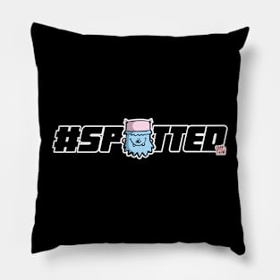 The Bald Yeti - spotted Pillow