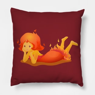 Flame Princess Pillow