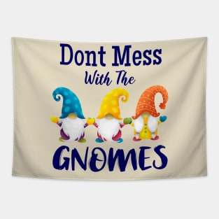 Don't Mess With The Gnomes Tapestry