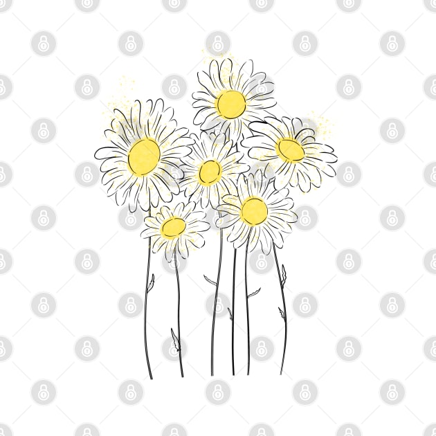 Daisy Flower by Tebscooler