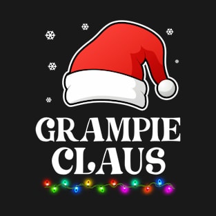 Grampie Claus Christmas Funny Family Matching Pajamas T-Shirt