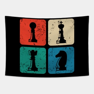 Chess Lovers - Chess Player Vintage Tapestry