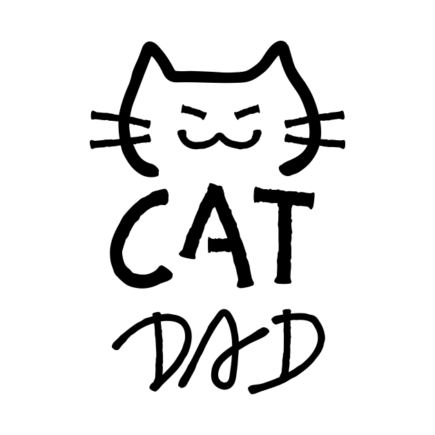 Cat Dad Meow Daddy by Attapet Original