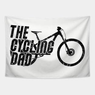 cycling dad mountain bike gift mtb cyclist Tapestry