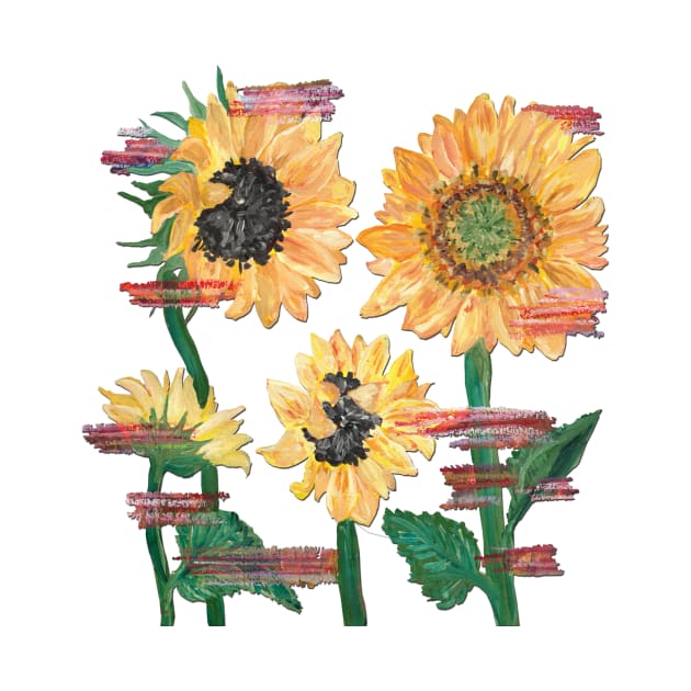 Sunflowers by nastiaart