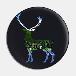 Red Deer Pin