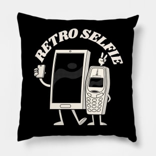 Retro Selfie! Pillow