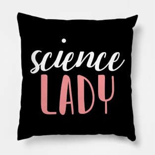 science lady - science girl Pillow