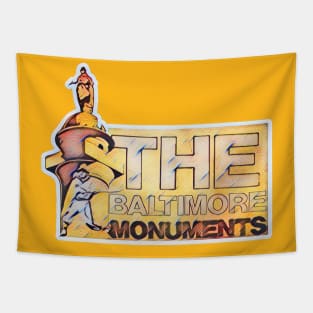 Baltimore Monuments Softball Tapestry