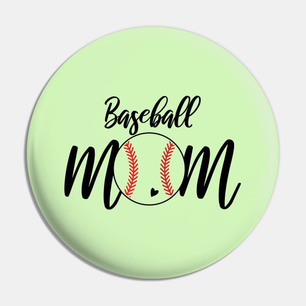 Baseball Mom Pin by Hashop