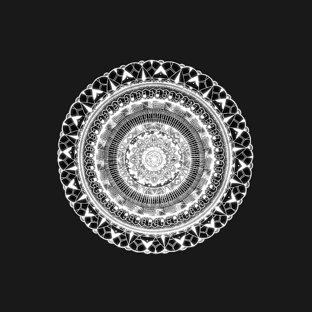 GLOWING MANDALA by Mandaladots