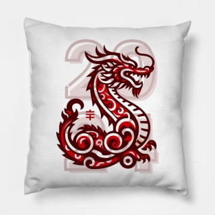 Chinese Lunar New Year Dragon Pillow