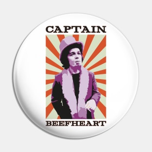 Captain Beefheart Pin