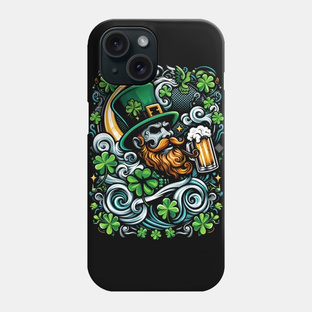 Emerald Euphoria: A St. Patrick’s Day Celebration Phone Case by FreshIdea8