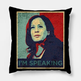 I am Speaking Pillow