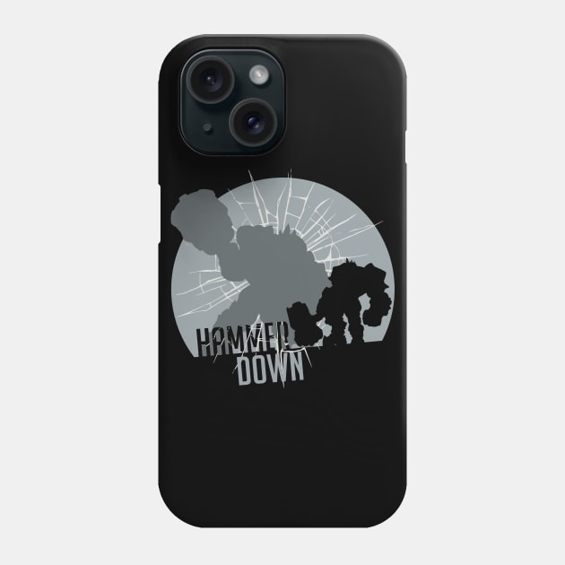 Overwatch - Reinhardt - Hammer Down Phone Case by alcateiaart