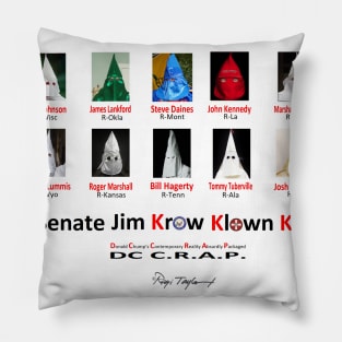 U.S. Senate Jim Krow Klown Kaucus Pillow