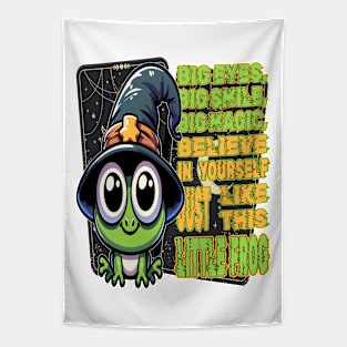 The Frog Wizard's Charm Tapestry