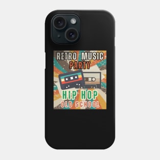 Retro music hip hop Phone Case