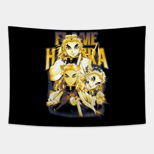 Flame Hashira Bootleg Tapestry