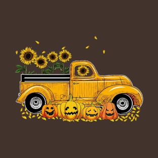 Yellow Farm Truck T-Shirt