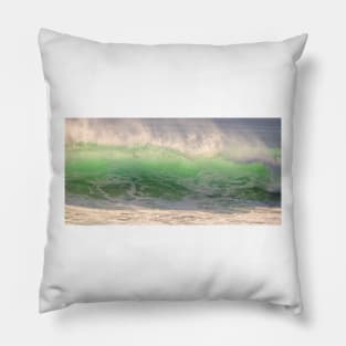 green wave . Comporta Pillow