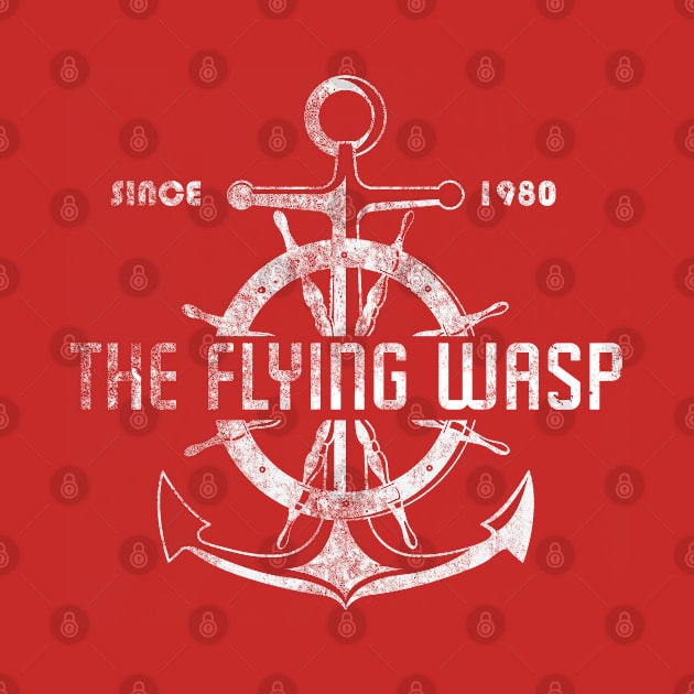 The Flying Wasp, distressed by hauntedjack