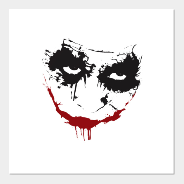 Why So Serious Joker Face Movie Design