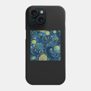 Starry Night Inspired: Vincent Van Gogh Masterpiece Pattern Phone Case