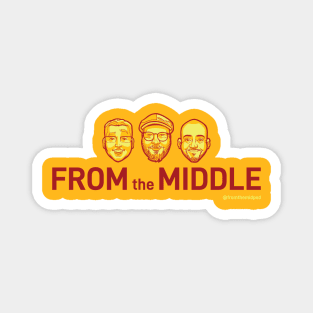 From the Middle Logo (Front)/"I'm a Middler." (Back) Magnet