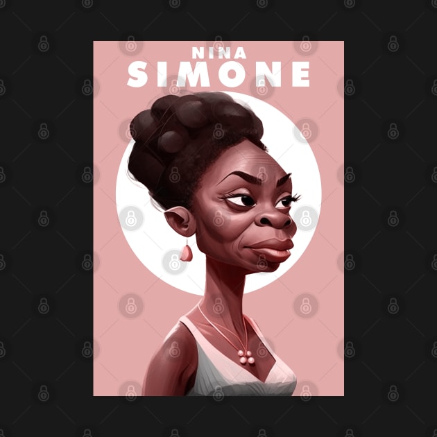 NINA SIMONE PORTRAIT by Labonneepoque