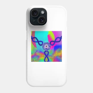 "Connectivity" Psychedelic Digital Art Phone Case