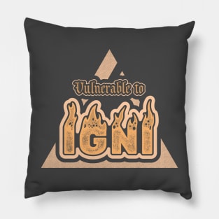 IGNI - Vulnerable to fire Pillow