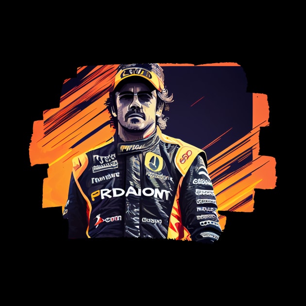 Fernando Alonso Renault by Pixy Official