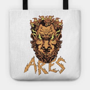 Ares  Head   P R t shirt Tote
