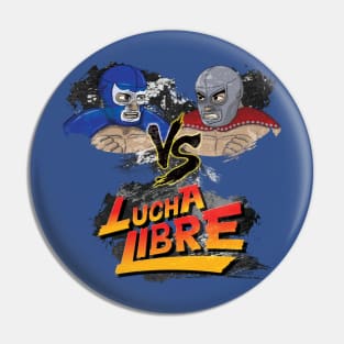 Street Lucha Libre Fighter Pin