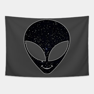 Space Alien Tapestry