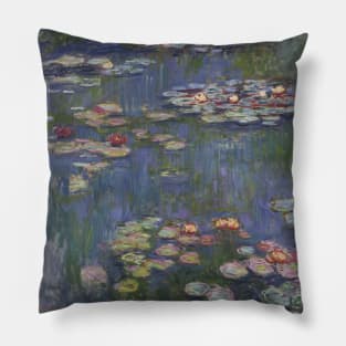 Water Lilies by Claude Monet Pillow