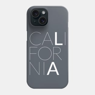 L.A. California (Rain) Phone Case