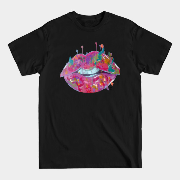 Discover Dereliction of an Abundance - Lips - T-Shirt