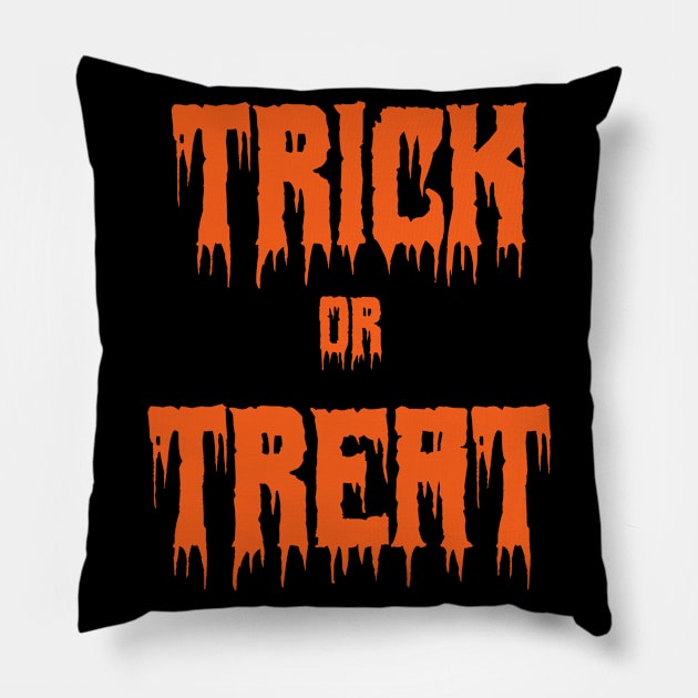 trick or treat Pillow by FNO