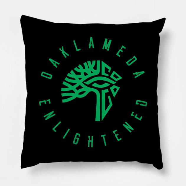 Oaklameda Pillow by EnlightenedEmporium